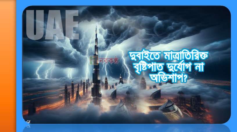 দুবাইতে মাত্রাতিরিক্ত বৃষ্টিপাত দুর্যোগ না অভিশাপ?