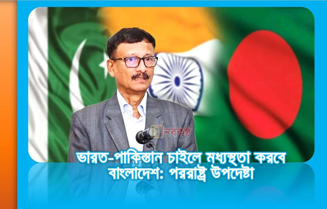 ভারত-পাকিস্তান চাইলে মধ্যস্থতা করবে বাংলাদেশ: পররাষ্ট্র উপদেষ্টা